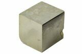 Bargain, Shiny, Natural Pyrite Cube - Navajun, Spain #118316-1